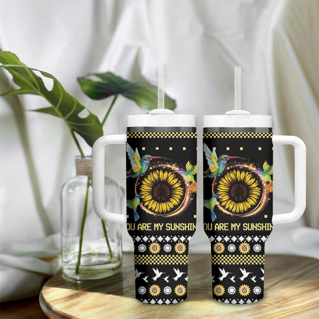 Hummingbird Sunflower Christmas You Are My Sunshine Custom Stanley Cup 40 oz 30 oz Tumbler With HandleTVC2301391 - Image 9