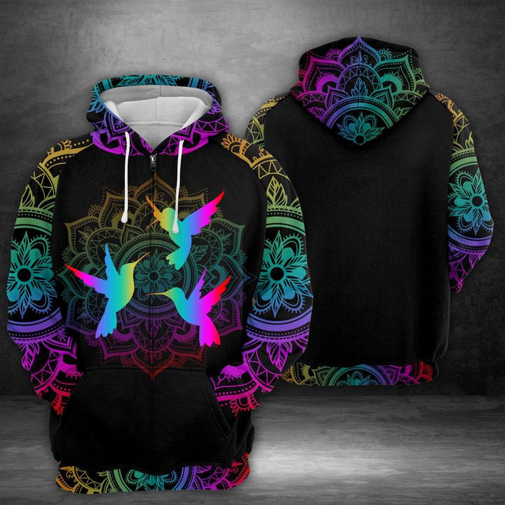 Hummingbirds 3D All Over Print Hoodie, Zip Hoodie