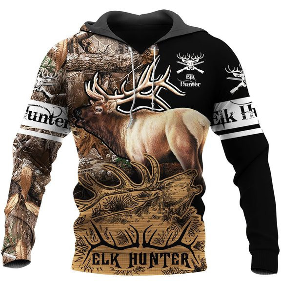 Hunter 3D All Over Print Hoodie, Zip Hoodie