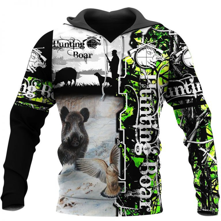 Hunter 3D All Over Print Hoodie, Zip Hoodie