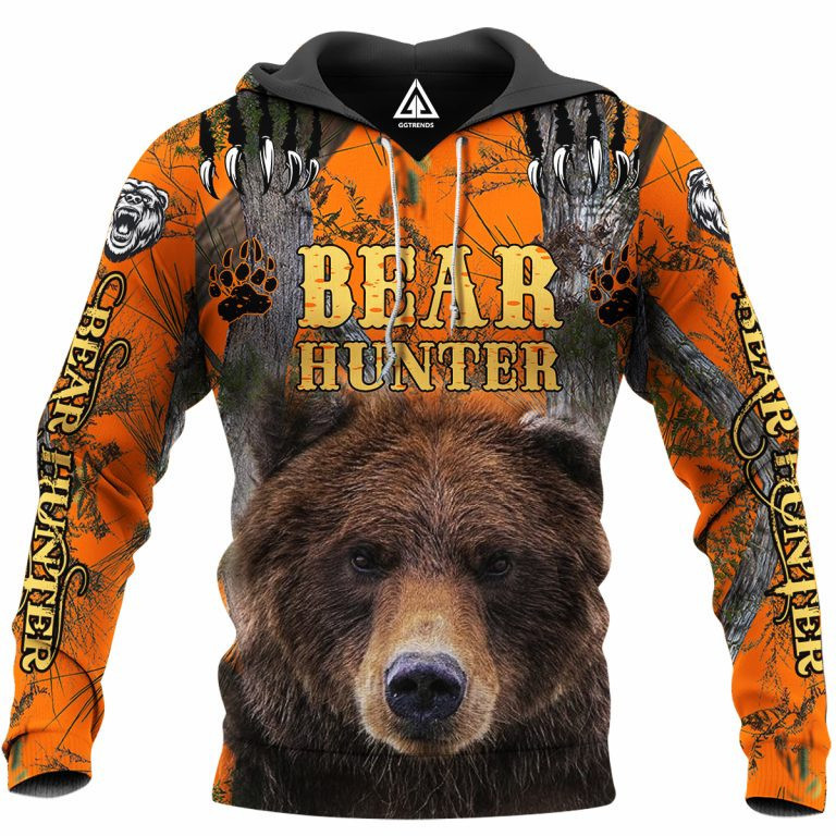 Hunter 3D All Over Print Hoodie, Zip Hoodie