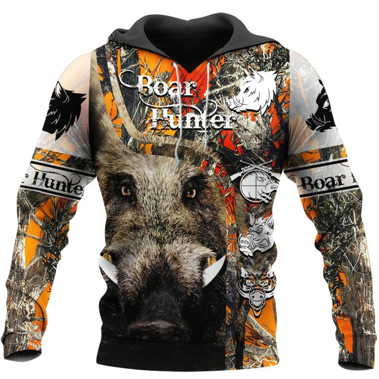 Hunteraholic 3D All Over Print Hoodie, Zip Hoodie