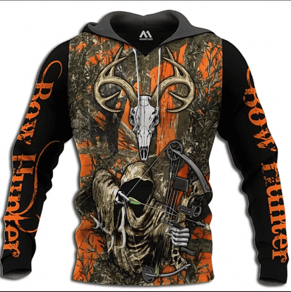 Hunteraholic 3D All Over Print Hoodie, Zip Hoodie