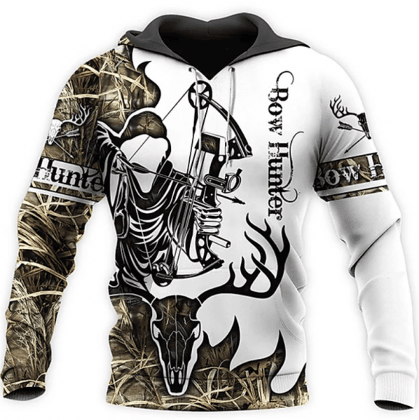 Hunteraholic 3D All Over Print Hoodie, Zip Hoodie