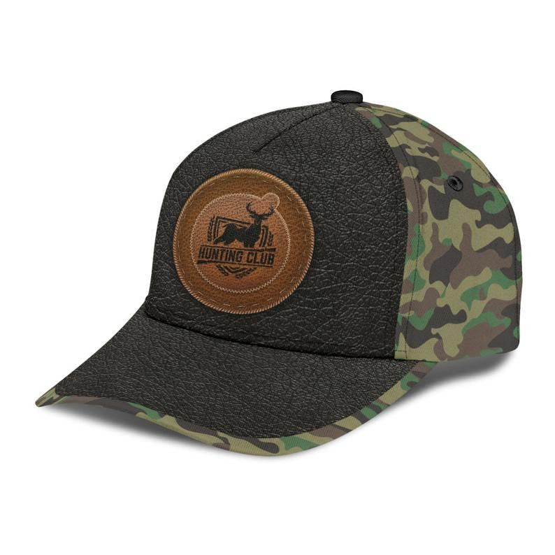 Hunting Camo Classic Cap 3D, Hunting Cap 3D, Unisex Hat, Classical Cap Trucker Hats Custom Hats Gifts For Men & Women