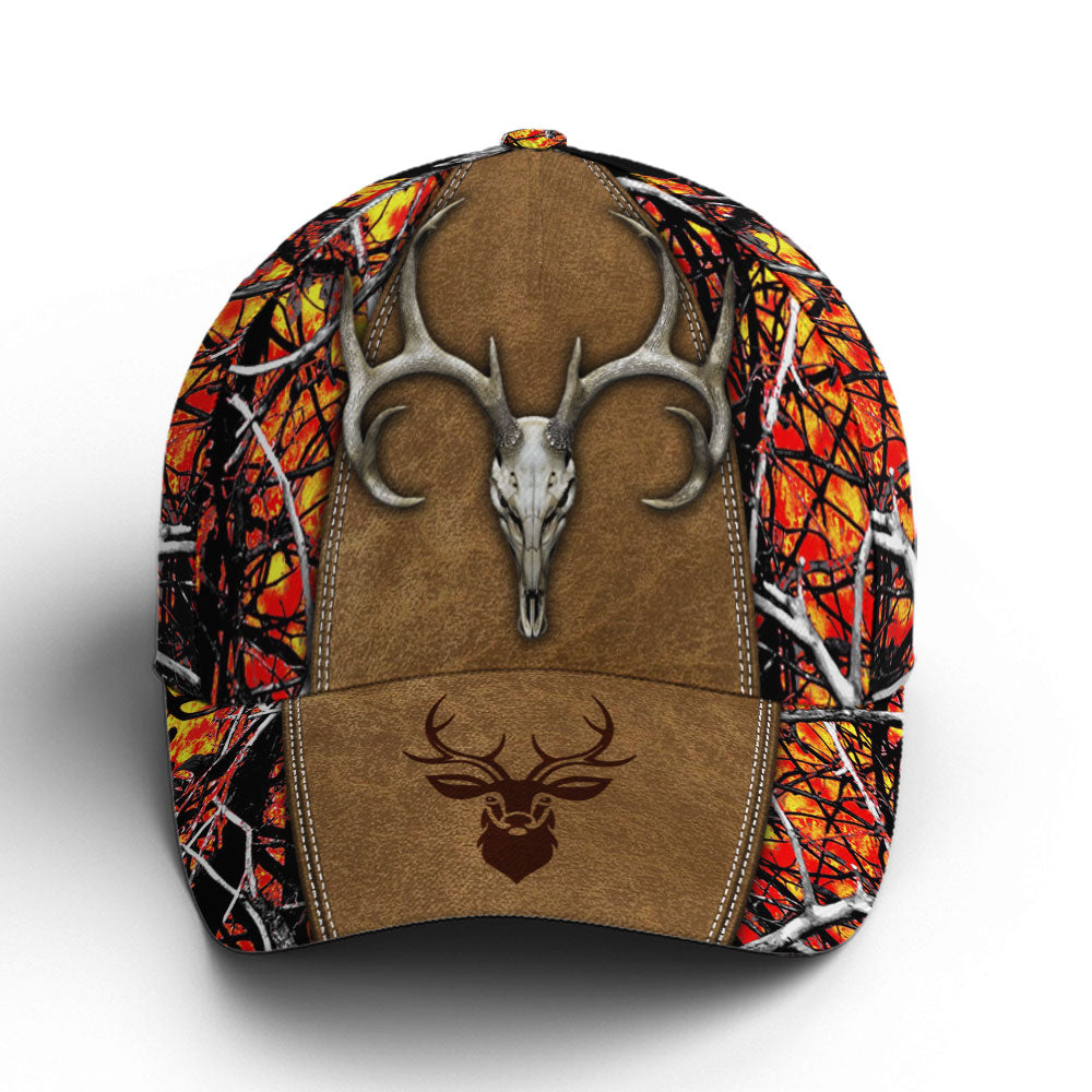 Hunting Camouflage Multicolor Deer Logo Baseball Cap Trucker Hats Custom Hats Gifts For Men & Women