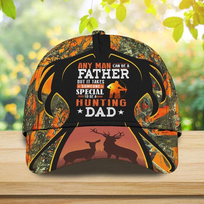 Hunting Dad Classic Cap Baseball Cap For Hunting Lovers Trucker Hats Custom Hats Gifts For Men & Women