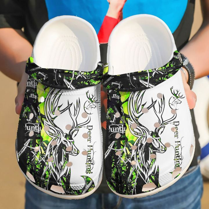 Hunting Deer Rubber clog Shoes Comfy Footwear