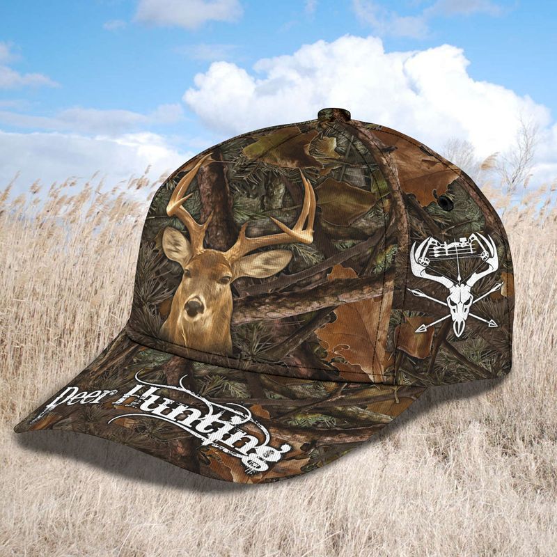 Hunting Deer Wild Forest Trucker Hats Custom Hats Gifts For Men & Women