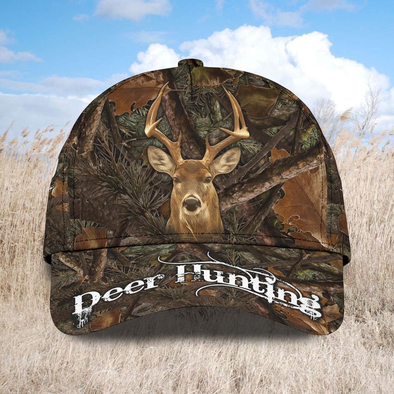 Hunting Deer Wild Forest Trucker Hats Custom Hats Gifts For Men & Women