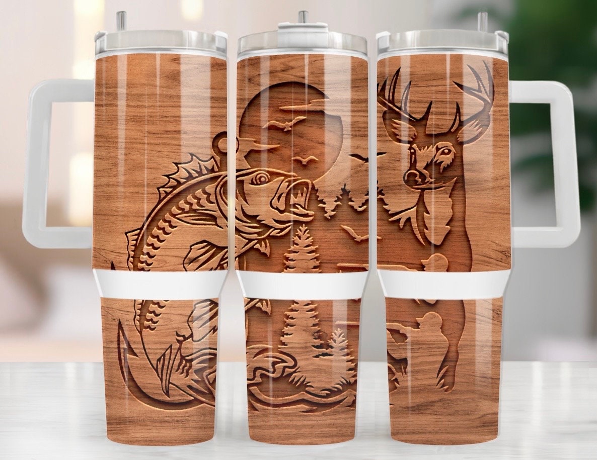 Hunting Fishing Life Custom Stanley Cup 40 oz 30 oz Tumbler With HandleTVC2301973