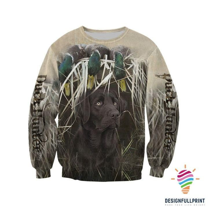 Hunting Ugly Christmas Sweater Adult 3D Funny Matching for family