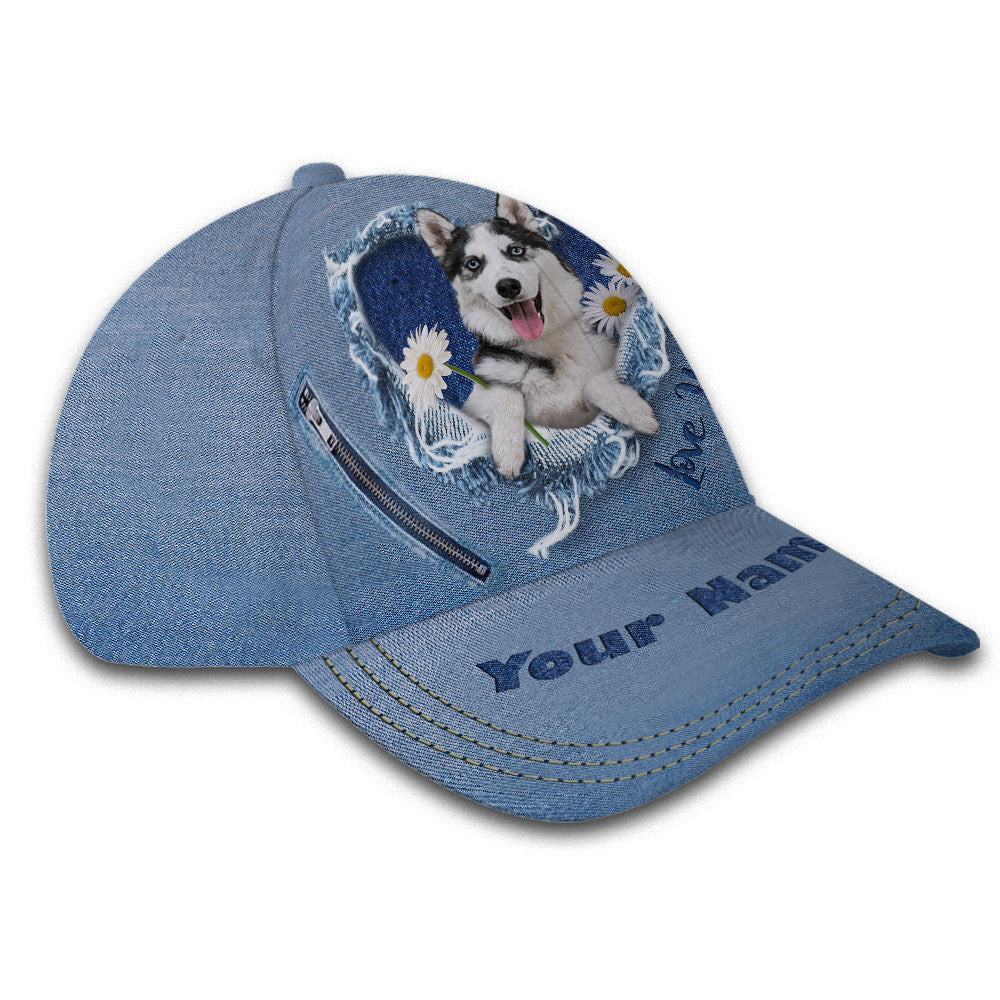 Husky Jean Customized Hat Classic Cap Trucker Hats Custom Hats Gifts For Men & Women