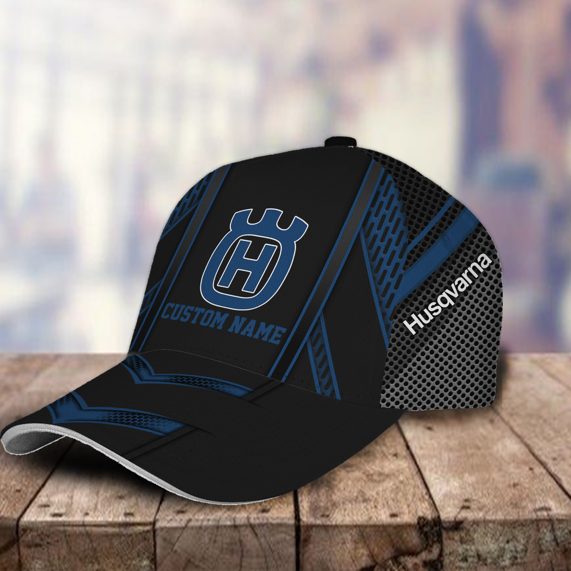 Husqvarna 3D Classic Cap Hat Personalized Name For Men Women Trucker Hats Custom Hats Gifts For Men & Women