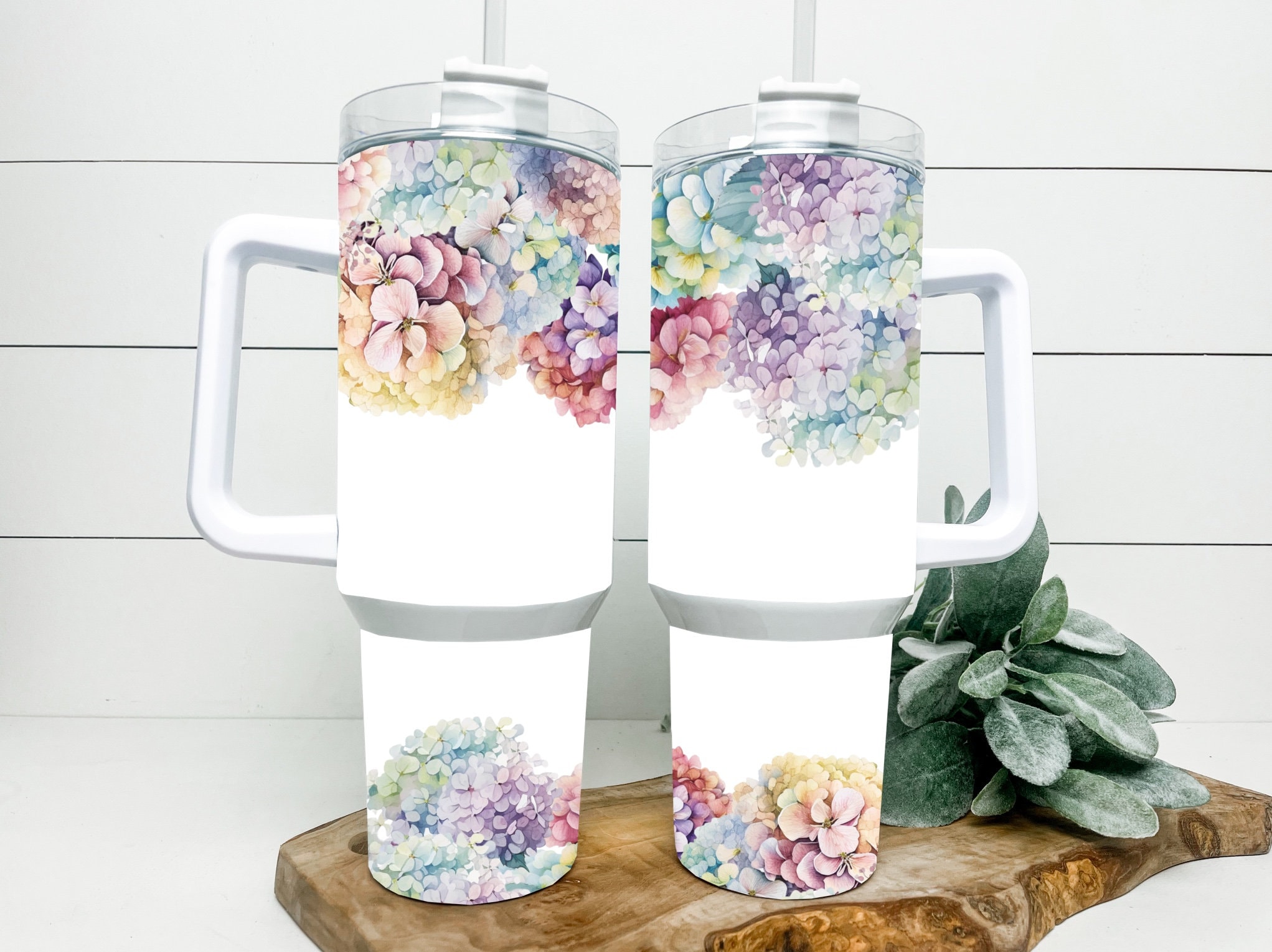 Hydrangea Flowers Custom Stanley Cup 40 oz 30 oz Tumbler With HandleTVC2301165