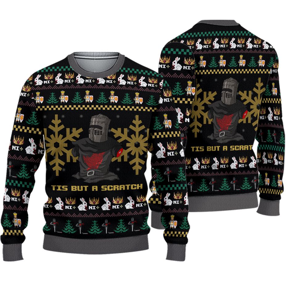 I’Ll Bite Ya Legs Off Monty Python Ugly Christmas Sweater