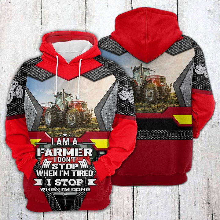 I Am A Farmer 3D All Over Print Hoodie, Zip Hoodie