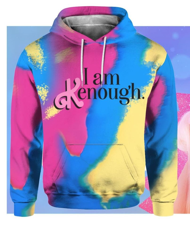 I Am Enough Barbie Movie Shirt, Barbie Movie Sweatshirt - Image 3