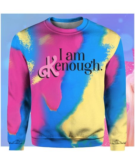 I Am Enough Barbie Movie Shirt, Barbie Movie Sweatshirt - Image 6