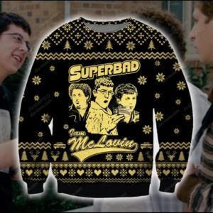 I Am Mclovin Superbad Ugly Christmas Sweater Adult 3D Funny Matching for family