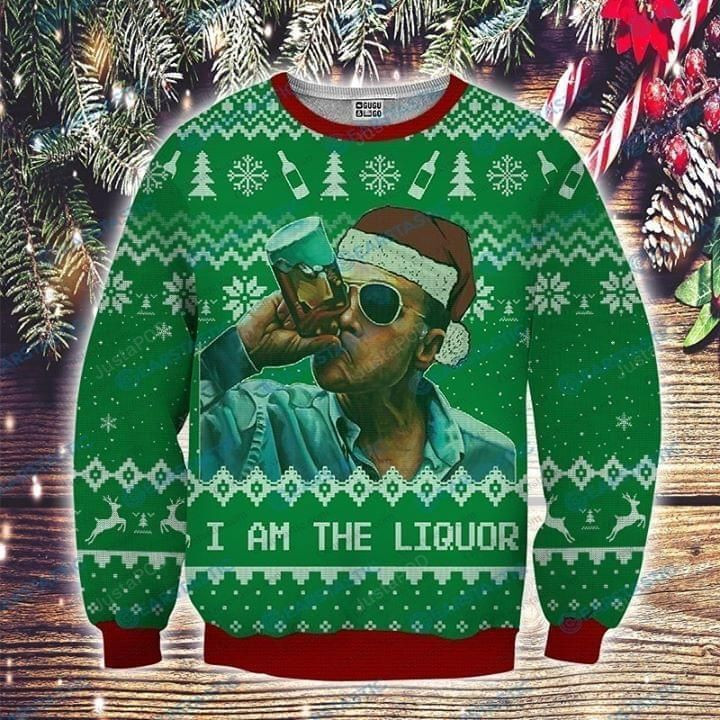 I Am The Liquor O Ama Ugly Christmas Sweater Adult 3D Funny Matching for family