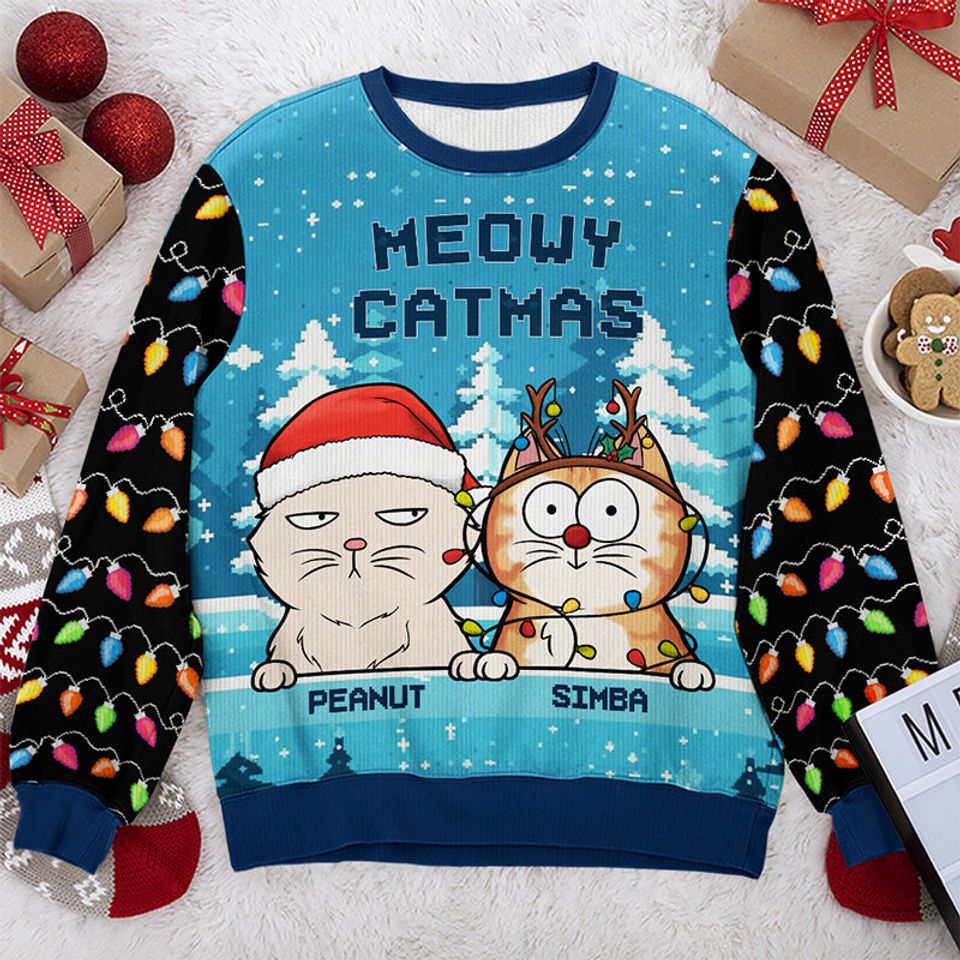 I Believe In Santa Paws - Dog & Cat Personalized Sweatshirt - Gift For Pet Owners, Pet Lovers