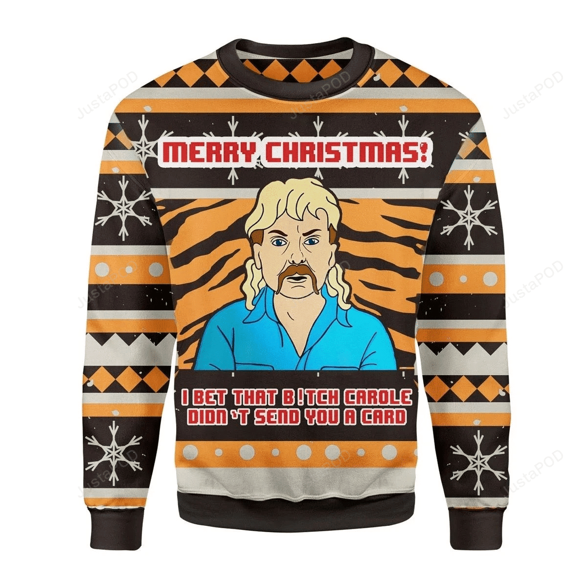 I Bet That B!Tch Ugly Christmas Sweater Adult 3D Funny Matching for family