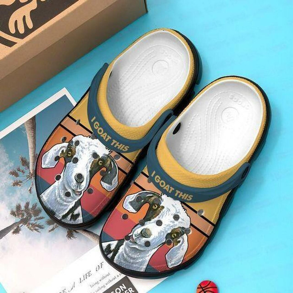I Goat This Personalized Gift For Lover Rubber clog Shoes Comfy Footwear