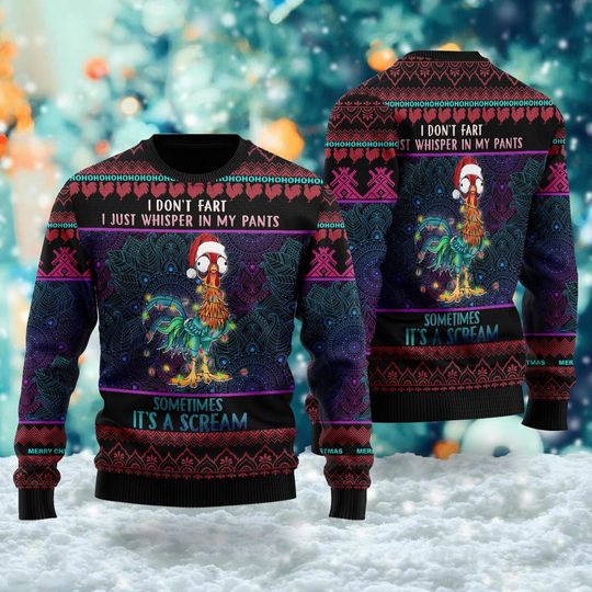 I Just Whisper In My Pants Quotes Ugly Sweatshirts, Christmas Gift For Men, Women, Kid - Image 8