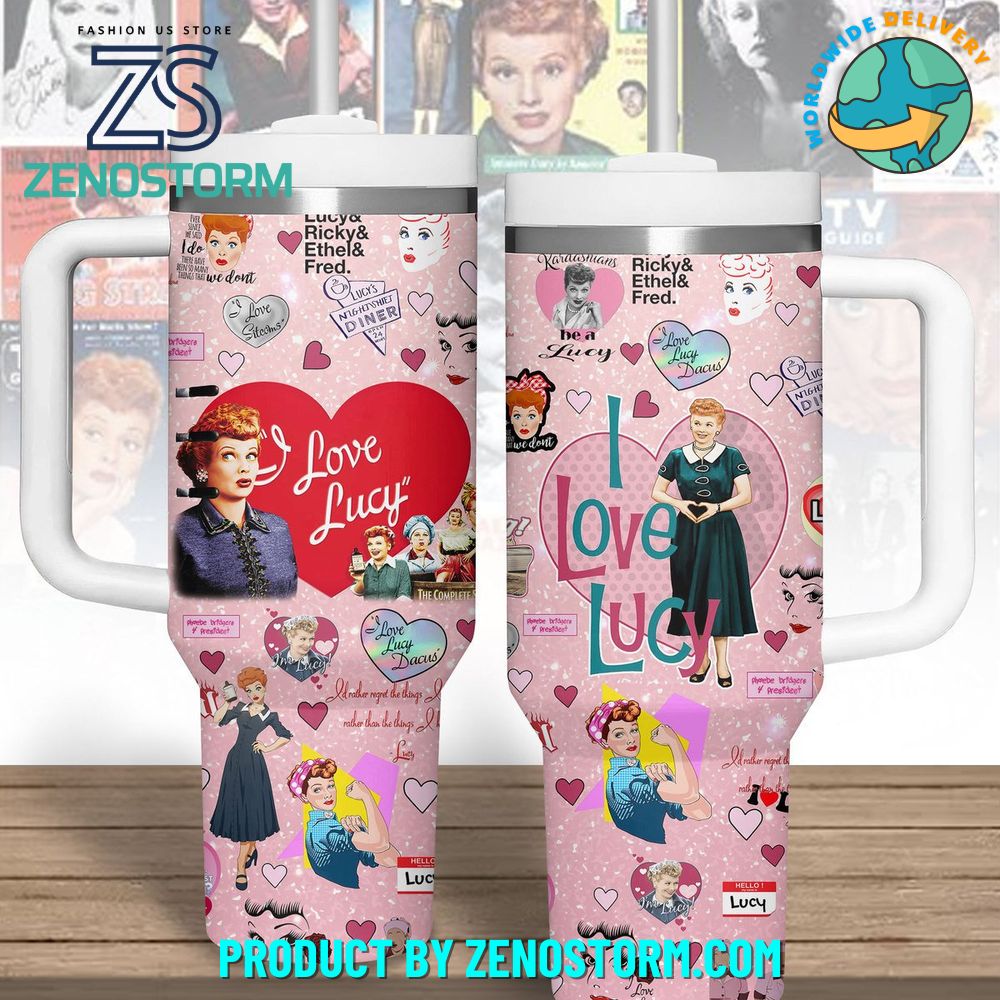 I Love Lucy TV Series Custom Stanley Cup 40 oz 30 oz Tumbler With HandleTVC2301418