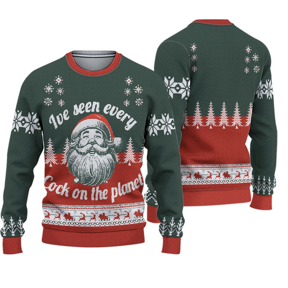 I think you should leave Knitted Ugly Christmas Sweater