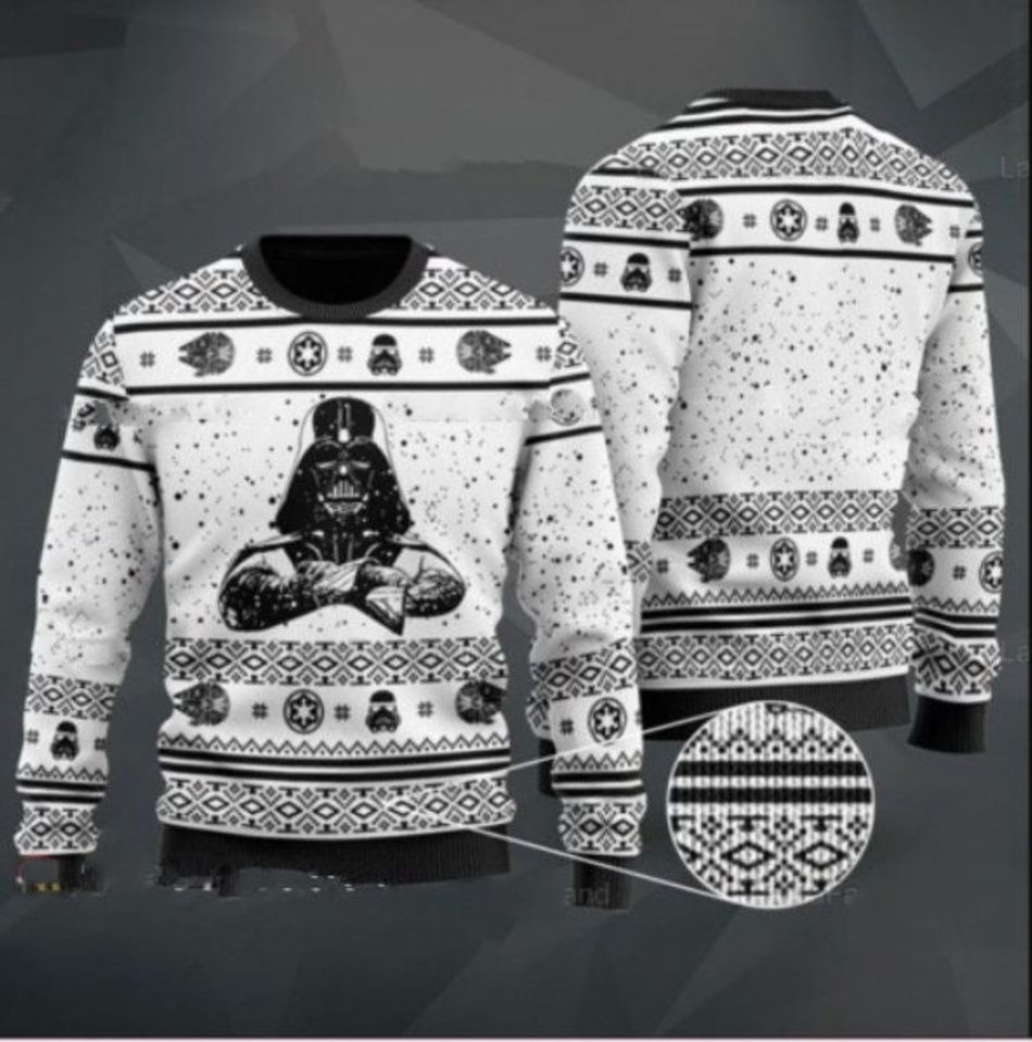 Iconic Space Villains Ugly Christmas Sweater