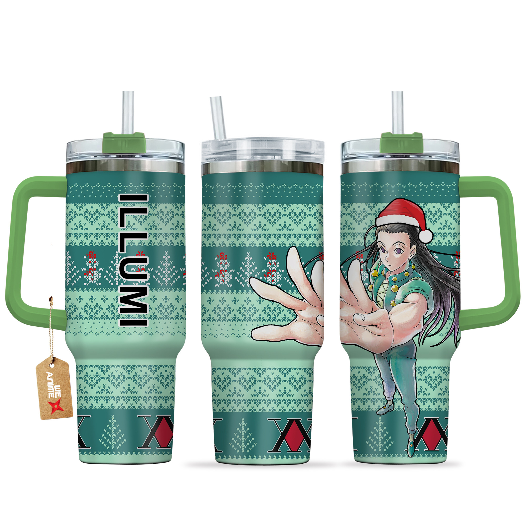 Illumi Zoldyck Hunter x Hunter Anime Custom Stanley Cup 40 oz 30 oz Tumbler With HandleTVC2301156