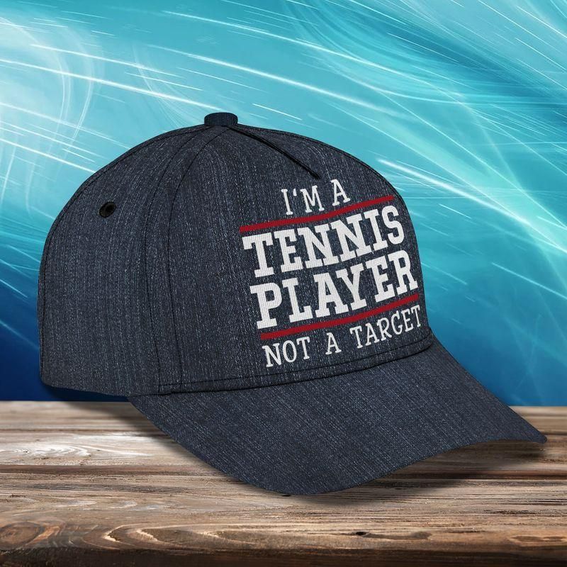 I'M A Tennis Player Trending Classic Cap Baseball Cap For Friends Trucker Hats Custom Hats Gifts For Men & Women