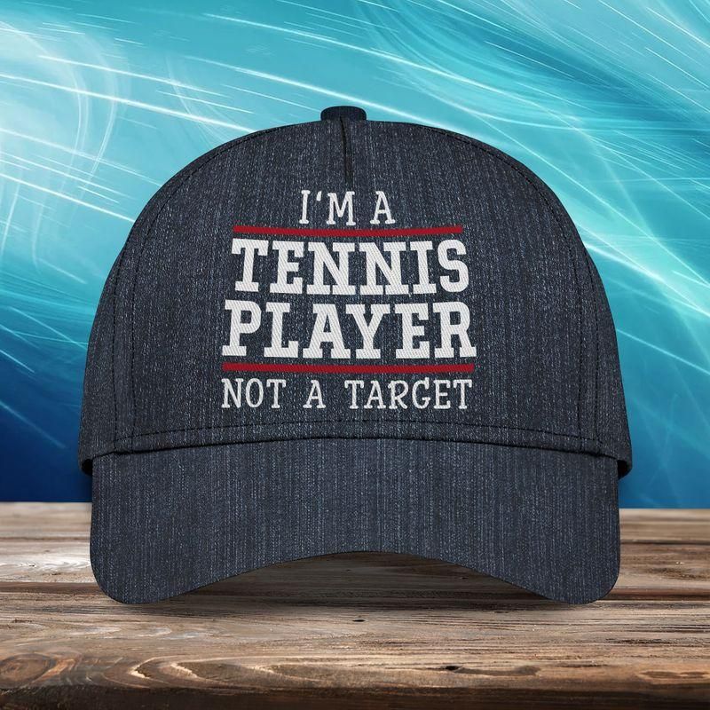 I'M A Tennis Player Trending Classic Cap Baseball Cap For Friends Trucker Hats Custom Hats Gifts For Men & Women