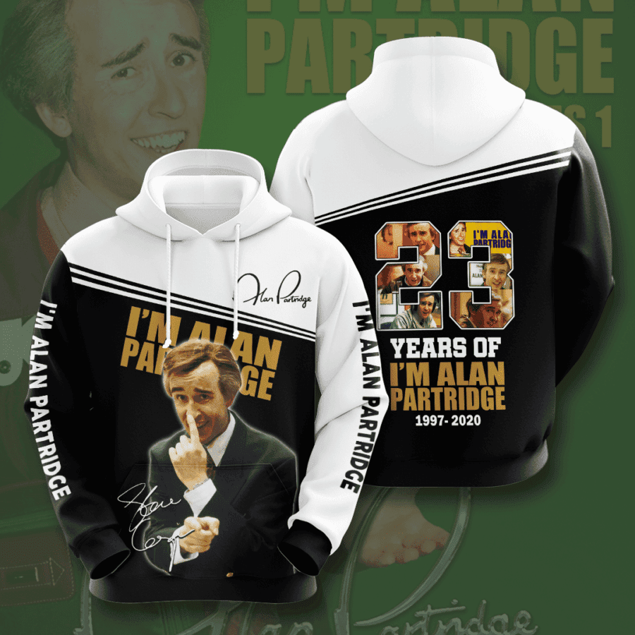 I'm Alan Partridge 3D All Over Print Hoodie, Zip Hoodie