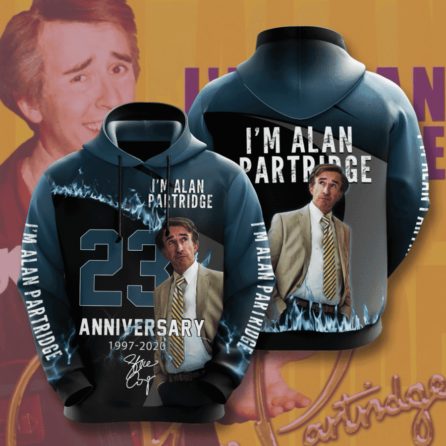 I'm Alan Partridge 3D All Over Print Hoodie, Zip Hoodie