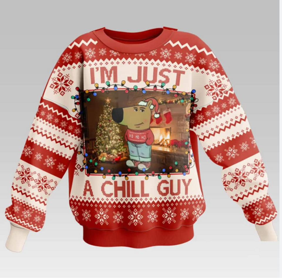 Im Just a Chill Guy Ugly Sweater