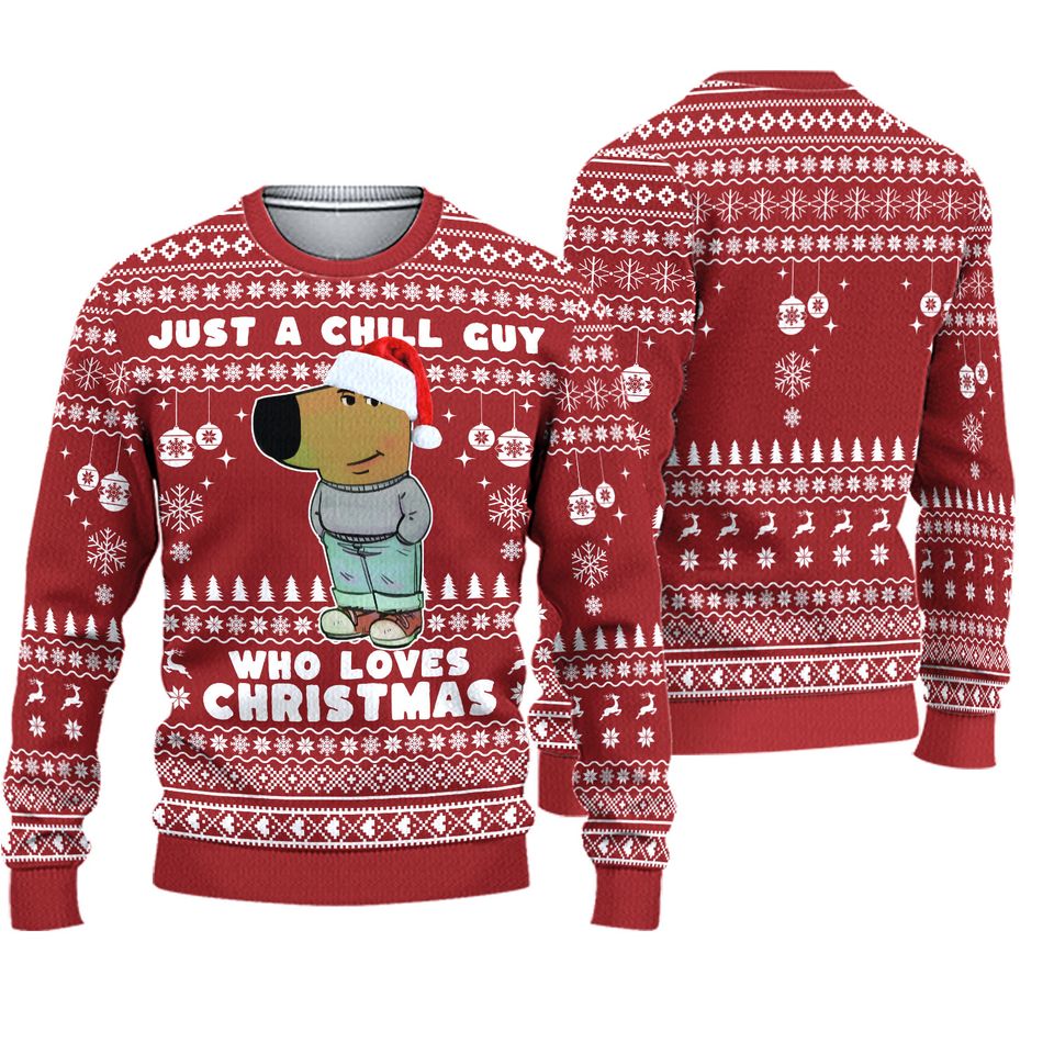 Im Just a Chill Guy Ugly Sweater