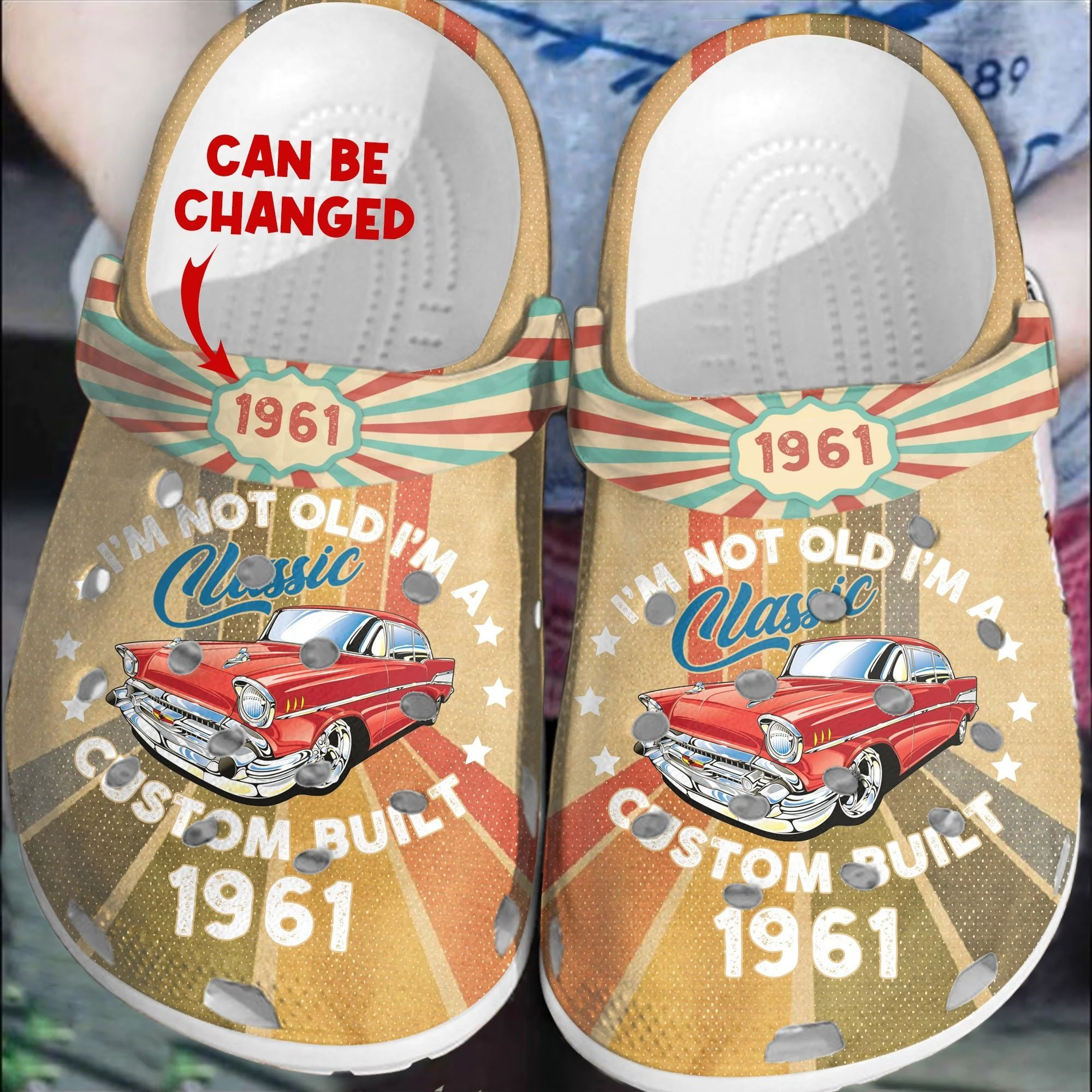 I'm not old Vintage Crocs VIN-2 Crocs Crocband Clogs Shoes For Men Women