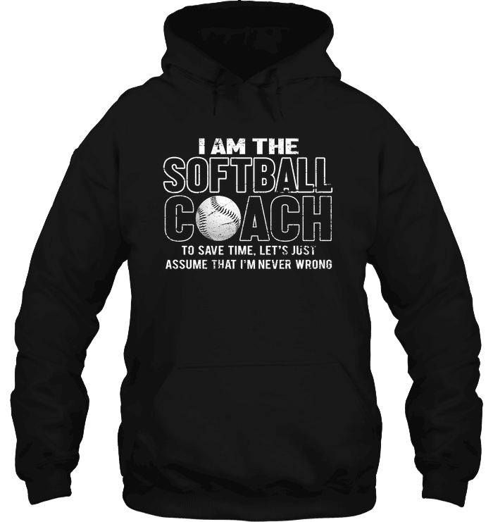 I'm The Softball Coach 3D All Over Print Hoodie, Zip Hoodie