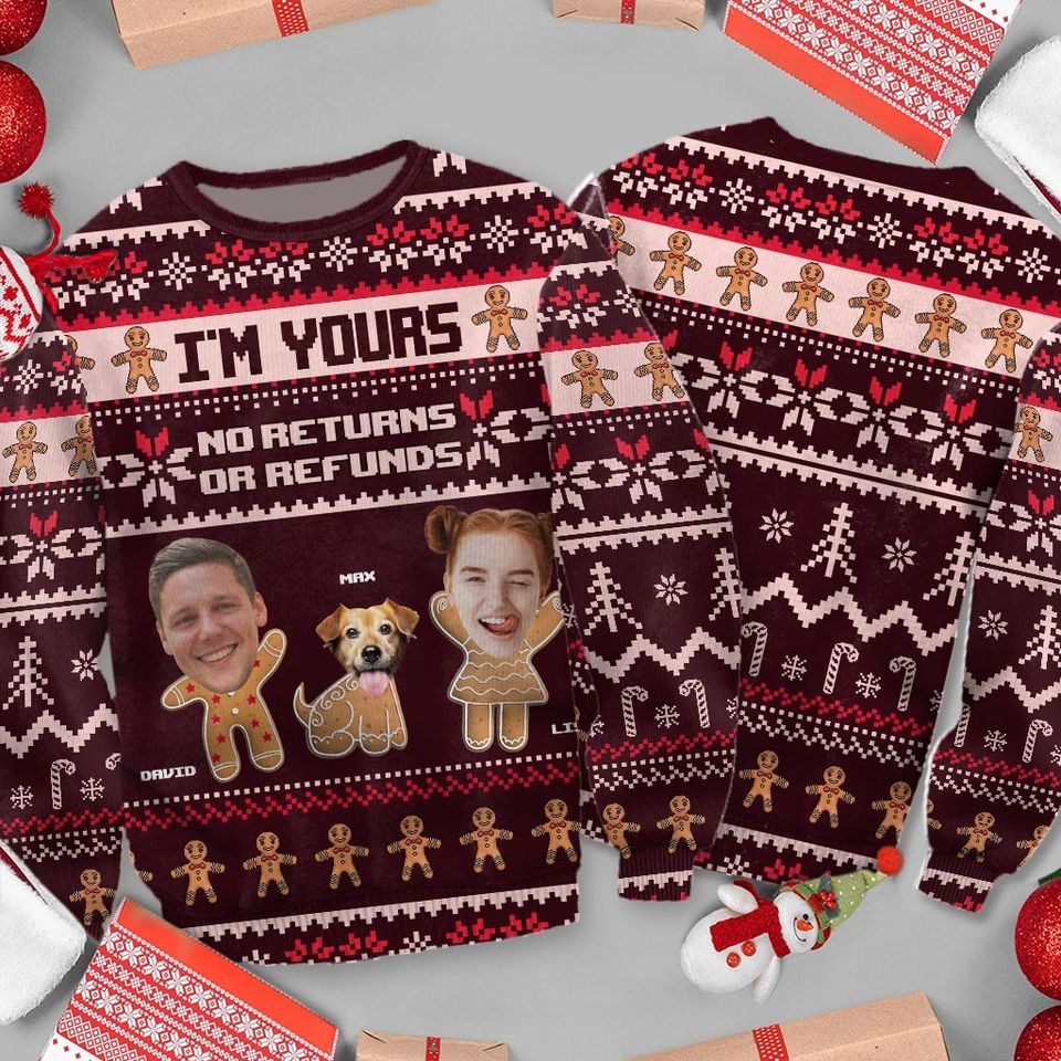 I'm Yours - Personalized Couple Ugly Sweatshirt