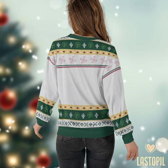 In My Irish Era Ugly Sweater Happy St Patricks Day Sweatshirt - Image 13