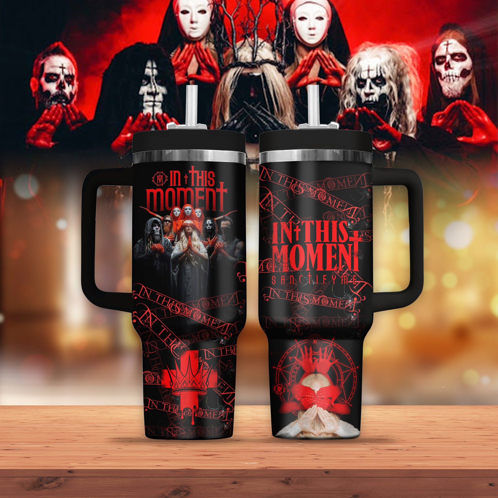 In This Moment Music Custom Stanley Cup 40 oz 30 oz Tumbler With HandleTVC2301296