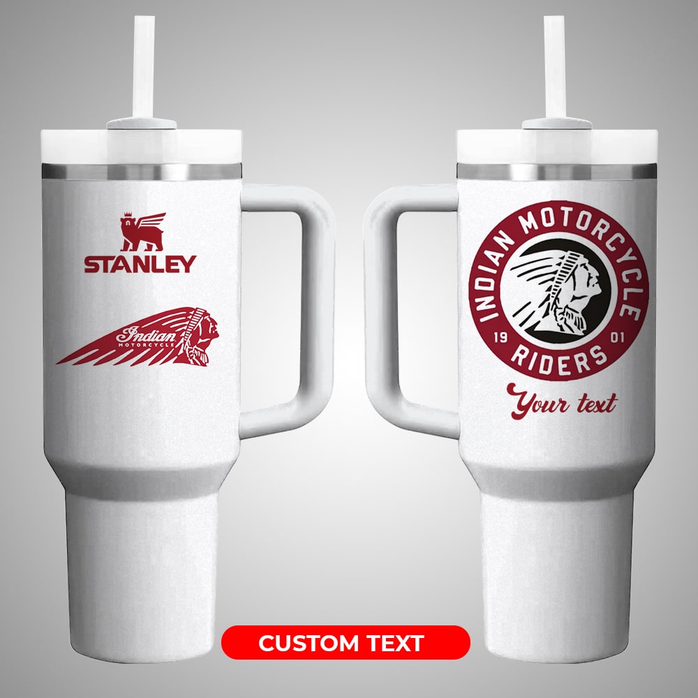 Indian Motorcycle Custom Stanley Cup 40 oz 30 oz Tumbler With HandleTVC2301223