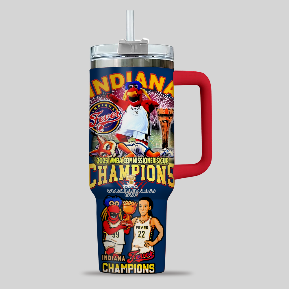 Indiana Fever WNBA Custom Stanley Cup 40 oz 30 oz Tumbler With HandleTVC2301126 - Image 3