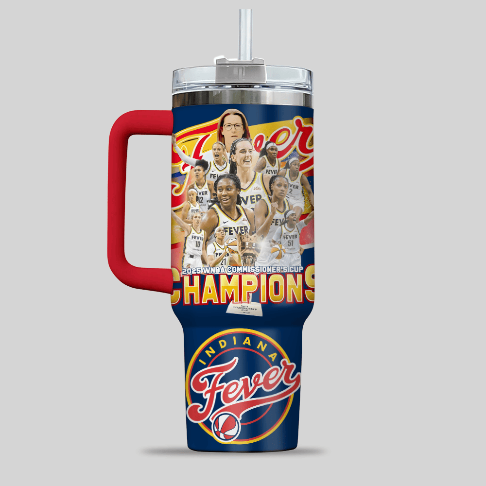 Indiana Fever WNBA Custom Stanley Cup 40 oz 30 oz Tumbler With HandleTVC2301126 - Image 2