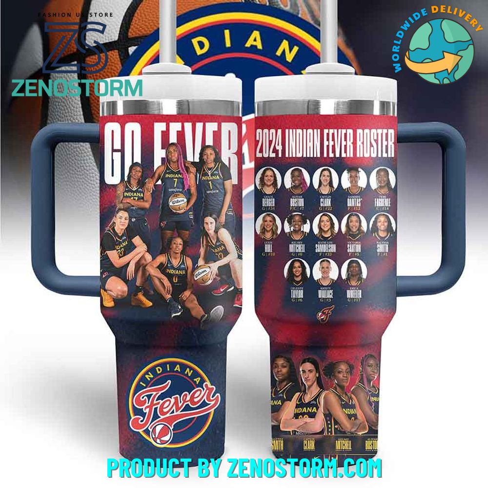 Indiana Fever WNBA Custom Stanley Cup 40 oz 30 oz Tumbler With HandleTVC2301417