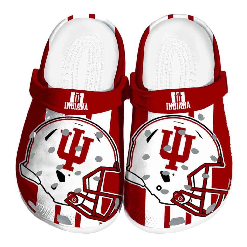 Indiana Hoosiers Helmet Stripes ClogTVC1801781