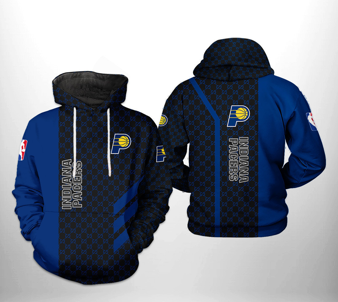 Indiana Pacers NBA 3D All Over Print Hoodie, Zip Hoodie